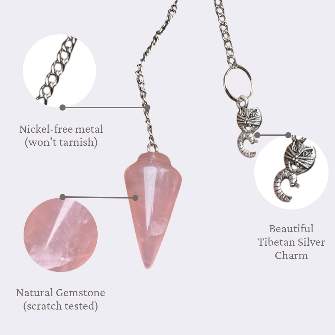 Rose Quartz Pendulum