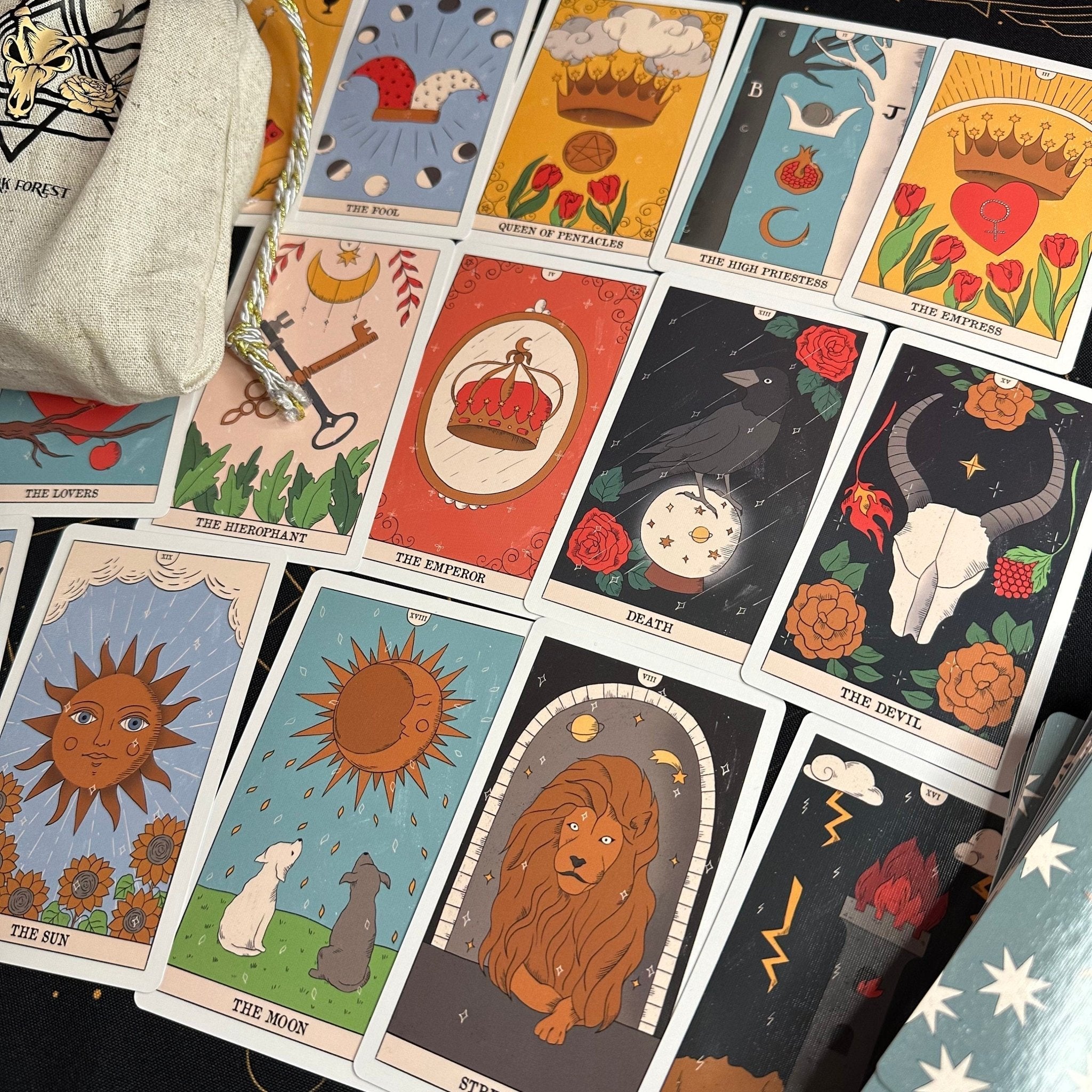 Moon Magic Tarot Cards